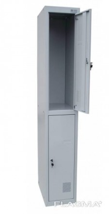 Шкаф для раздевалок металлический ШОМ 4/60 (1800х600х500) 
Модель	ШОМ 4/60 (
Тол. . фото 3