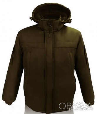 Костюм утепленный рабочий цвет олива Конкорд состоит с куртки и брюк. 
Ткань кос. . фото 1