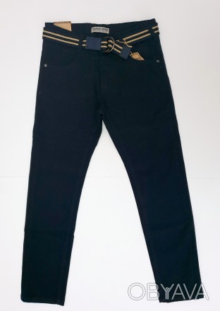 Котоновые брюки для мальчика классического покроя.
Ткань с антистатическим эффек. . фото 1