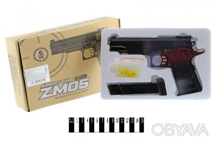 Металлический пистолет на пульках CYMA ZM05
Благодаря своему оригинальному дизай. . фото 1