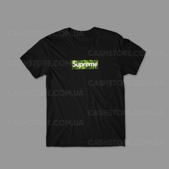 Футболка | Supreme Cannabis Logo Box | Суприм | Мужская | Женская. Київ. фото 1 Футболка | Supreme Cannabis Logo Box | Суприм | Мужская | Женская. Київ. фото 1