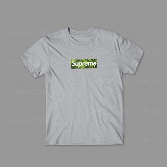 Футболка | Supreme Cannabis Logo Box | Суприм | Мужская | Женская. Київ. фото 1 Футболка | Supreme Cannabis Logo Box | Суприм | Мужская | Женская. Київ. фото 1