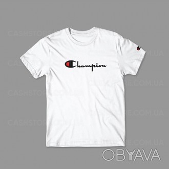Футболка | Champion | Чемпион | Мужская | Женская. . фото 1 Размеры - S, M, L, XL Приятная ткань на ощуп Фирменный логотип на лицевой сторо. . фото 1