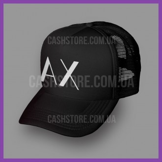 Кепка Тракер Armani Exchange 'Abstract Logo' | Черная. Київ. фото 1 Кепка Тракер Armani Exchange 'Abstract Logo' | Черная. Київ. фото 1