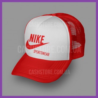 Кепка Тракер Nike Sportswear 'True Classic' | Красная с белым лбом. Київ. фото 1 Кепка Тракер Nike Sportswear 'True Classic' | Красная с белым лбом. Київ. фото 1