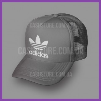 Кепка Тракер Adidas Originals 'ADI TREFOIL' | Серая. Киев. фото 1 Кепка Тракер Adidas Originals 'ADI TREFOIL' | Серая. Киев. фото 1