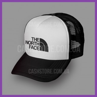 Кепка Тракер The North Face 'Horizon Logo' | Черная с белым лбом. Киев. фото 1 Кепка Тракер The North Face 'Horizon Logo' | Черная с белым лбом. Киев. фото 1