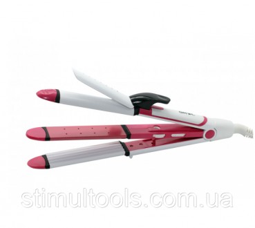 Плойка-утюжок-гофре Gemei GM 2921 3в1. Одеса. фото 1 Плойка-утюжок-гофре Gemei GM 2921 3в1. Одеса. фото 1