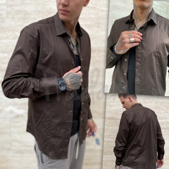 Рубашка мужская больших размеров коттоновая высокого качества NOSEDA, Турция, 10. . фото 2