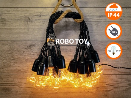 RETRO LAMPA - це широкий асортимент гірлянд для вулиці та приміщення, різного ме. . фото 2