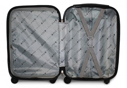 
Малый пластиковый чемодан для ручной клади Fly 1107 выполнен из противоударного. . фото 9