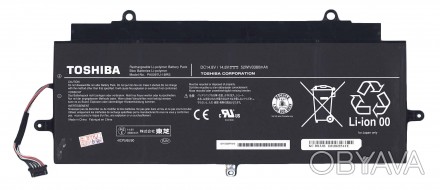 Аккумуляторная батарея для ноутбука Toshiba PA5097U-1BRS 14.8V Black 3380mAh Ori. . фото 1