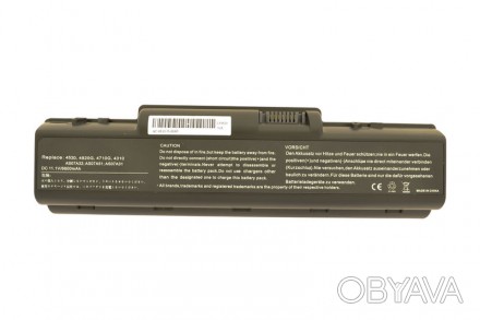 Усиленная аккумуляторная батарея для ноутбука Acer AS07A31 Aspire 2930 11.1V Bla. . фото 1