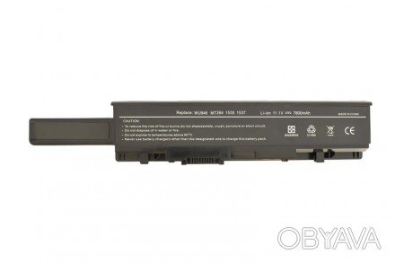 Усиленная аккумуляторная батарея для ноутбука Dell WU946 Studio 1555 11.1V Black. . фото 1