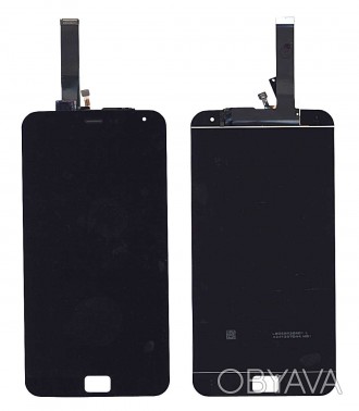 Матрица с тачскрином (модуль) для Meizu MX4 Pro черный. . фото 1