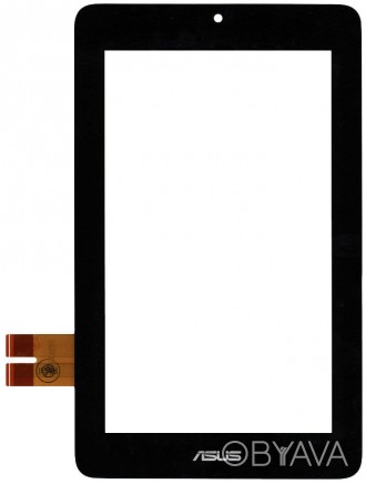 Тачскрин (Сенсорное стекло) для планшета Asus MeMO Pad 7 ME172 черное. . фото 1