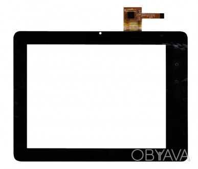 Тачскрин (Сенсорное стекло) для планшета Telefunken TF-MID801G PB80DR9007 черный. . фото 1