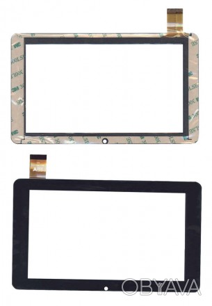 Тачскрин (Сенсорное стекло) для планшета TPC-51072 V3.0 черный для Amoi Q50 HD, . . фото 1