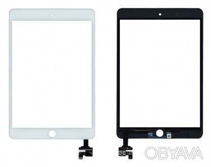 Тачскрин для планшета Apple iPad mini 3 (retina) + IC белый. . фото 1