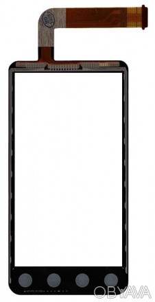 Тачскрин (Сенсорное стекло) для смартфона HTC Evo 3D G17 черный. . фото 1