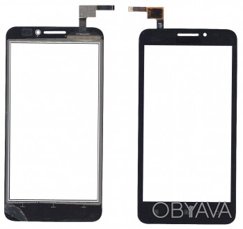 Тачскрин (Сенсорное стекло) для смартфона Lenovo A606 черный. . фото 1