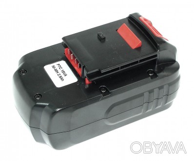 Аккумулятор для шуруповерта Porter-Cable PC18B 2.5Ah 18V черный Ni-Mh. . фото 1