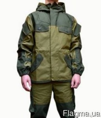 Формa горка олива упрощенная состоит с куртки и брюк. Куртка с потайной застежко. . фото 2