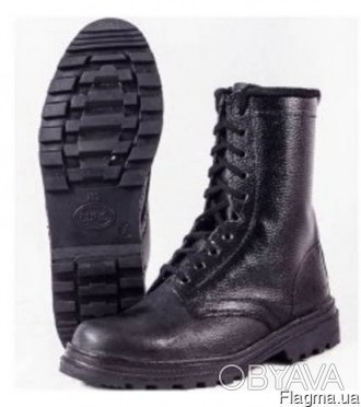 Ботинки кожаные с високими берцами "Спецназ"
Кожа верха – юфть, мягкий кант – сп. . фото 1