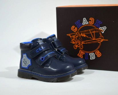 Ботинки СКАЗКА арт.5271-DB, синий Материал верха - искусственная кожа. Внутри ут. . фото 8