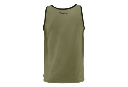 Delphin RAWER Carpath - это серия стильных футболок без рукавов зеленого цвета, . . фото 6
