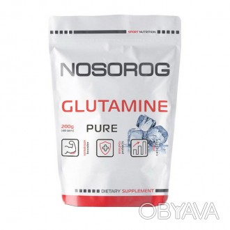 Glutamine от Nosorog – качественная пищевая добавка на основе чистого глютамина,. . фото 1