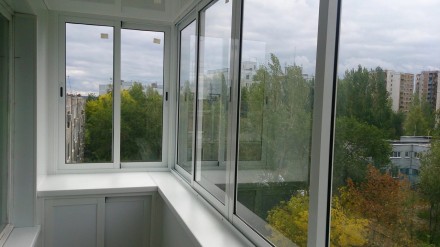 Выполним качественное французское остекление лоджии или балкона (от пола до пото. . фото 7
