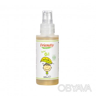 Органическое детское масло Friendly Organic создано для ухода за нежной и чувств. . фото 1