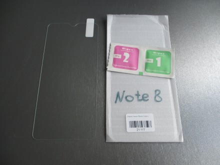 Защитное стекло для Xiaomi Redmi Note 8 
(тех. упаковка)   
В комплекте салфет. . фото 3