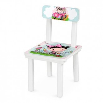 Детский стол со стульчиком Bambi BSM2K
Детский столик представляет собой стильны. . фото 3