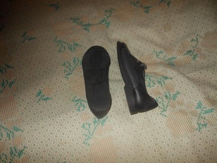 Туфли серые кожаные Rjasan West (4 1/2) 37. Одевались пару раз. Кожа плотная. Уд. . фото 4