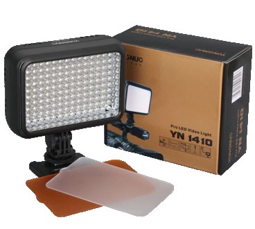 Накамерный свет модель YONGNUO YN1410 новый, полный комплект с коробкой. Без зар. . фото 3