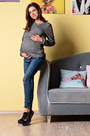 
Очень удобная кофточка - свитшот для беременных и кормящих мамочек. В нем Вы см. . фото 1