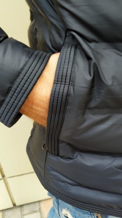 Артикул: 1895Мужская куртка утепленная съемный капюшонМатериал: полиэстерУтеплит. . фото 3