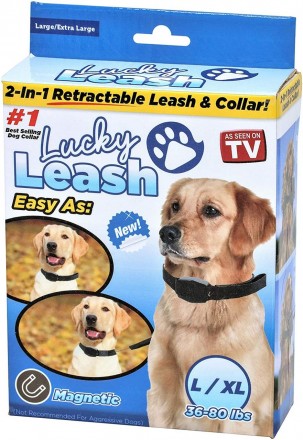 Поводок для собак регулируемый Lucky Leash 2 в 1 EL-519. Одеса. фото 1 Поводок для собак регулируемый Lucky Leash 2 в 1 EL-519. Одеса. фото 1