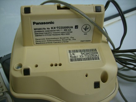 Продаётся: 
Цифровой беспроводной Радиотелефон Panasonic KX-TCD205UA с автомати. . фото 4