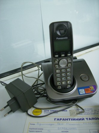 Продаётся Цифровой беспроводной Радиотелефон Panasonic KX-TG7207UA с автоматичес. . фото 2