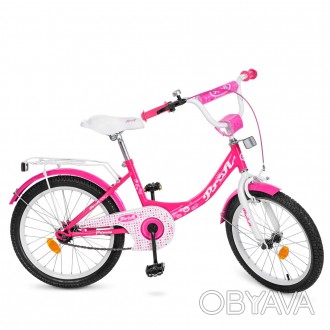 Велосипед детский для девочки PROF1 20юймов Y2013 Princess,малиновый
 
 
	
	
	Ра. . фото 1