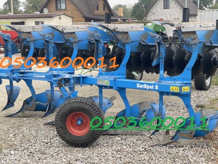 Продам навесной плуг Lemken EvroOpal 3+1 с Германии, состояние нового с поворотн. . фото 1