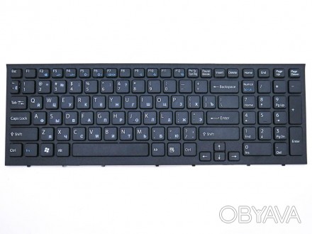 Новая клавиатура для ноутбука SONY VPC-EB, VPCEB
 черного цвета, с rus буквами.
. . фото 1
