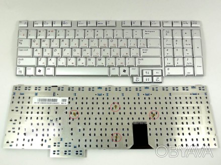 Новая клавиатура для ноутбука Samsung M70
 серого цвета, с rus буквами.
 
совмес. . фото 1