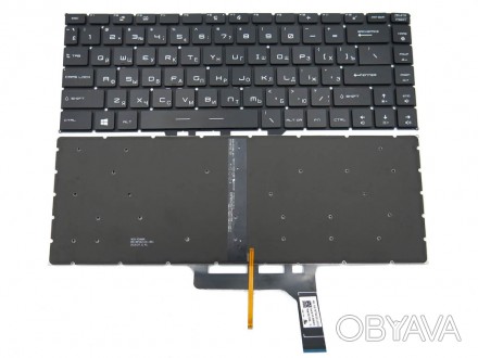 Новая клавиатура для ноутбука MSI NP770Z5E 770Z5E 880Z5E NP880Z5E
 черного цвета. . фото 1