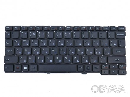 овая клавиатура для ноутбука Lenovo Yoga 300-11IBR 300-11IBY
черного цвета, с ру. . фото 1