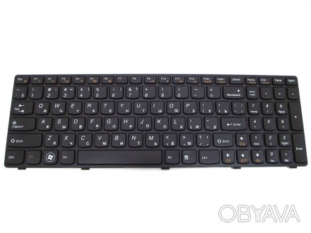Новая клавиатура для ноутбука Lenovo B570, B575, B580, B590, V570, V575, V580, Z. . фото 1