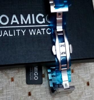 НОВИЙ у плівках кварцовий годинник фірми «Boamigo» (Китай). Виконаний у класично. . фото 7
